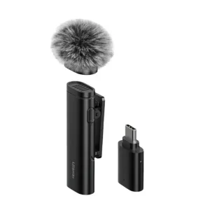 Ulanzi WM-10 Wireless Clip-on Microphone for Smartphone or Tablet